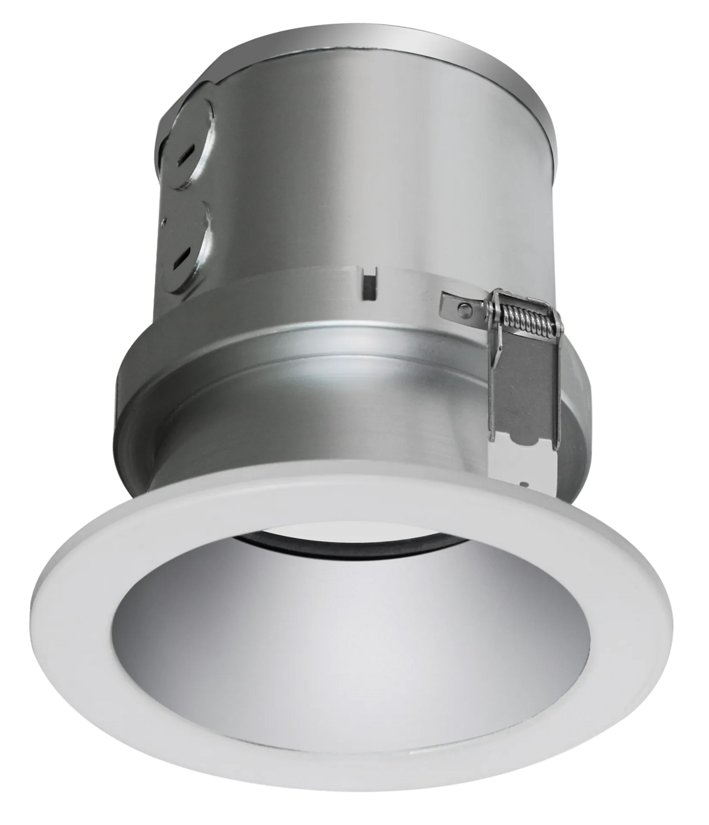 4" LED ROUND COMMERCIAL RECESSED LIGHT, 3200 LUMEN MAX, WATTAGE AND CCT SELECTABLE, 120-277V, HAZE OR WHITE