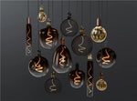 Round Dimple 8in Dia. Decorative Pendant Lamp with E26 Base
