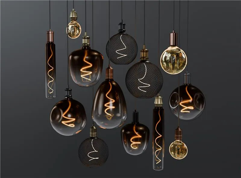 Round Dimple 8in Dia. Decorative Pendant Lamp with E26 Base