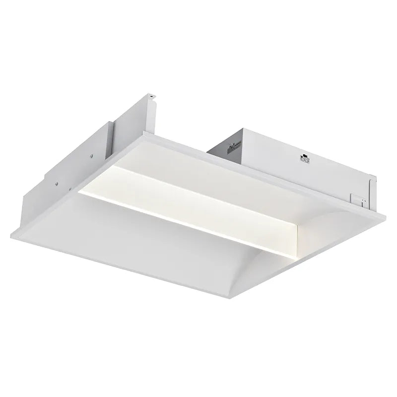 2X2 LED Architectural Troffer Lights, 5750 Lumen Max, Wattage and CCT Selectable, 120-277V