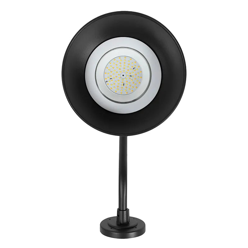 Gooseneck Barn Light, 3000 Lumens, 25W, CCT Selectable, Dusk to Dawn, 120-277V