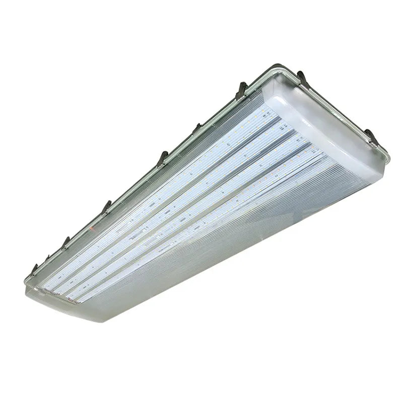 4 Foot LED Vapor Tight Fixture, 13500 Lumen Max, Wattage and CCT Selectable, 120-277V