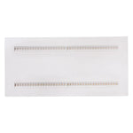 2X4 Aperture Grille LED Troffer, 5000 Lumen Max, Wattage and CCT Selectable, 120-277V