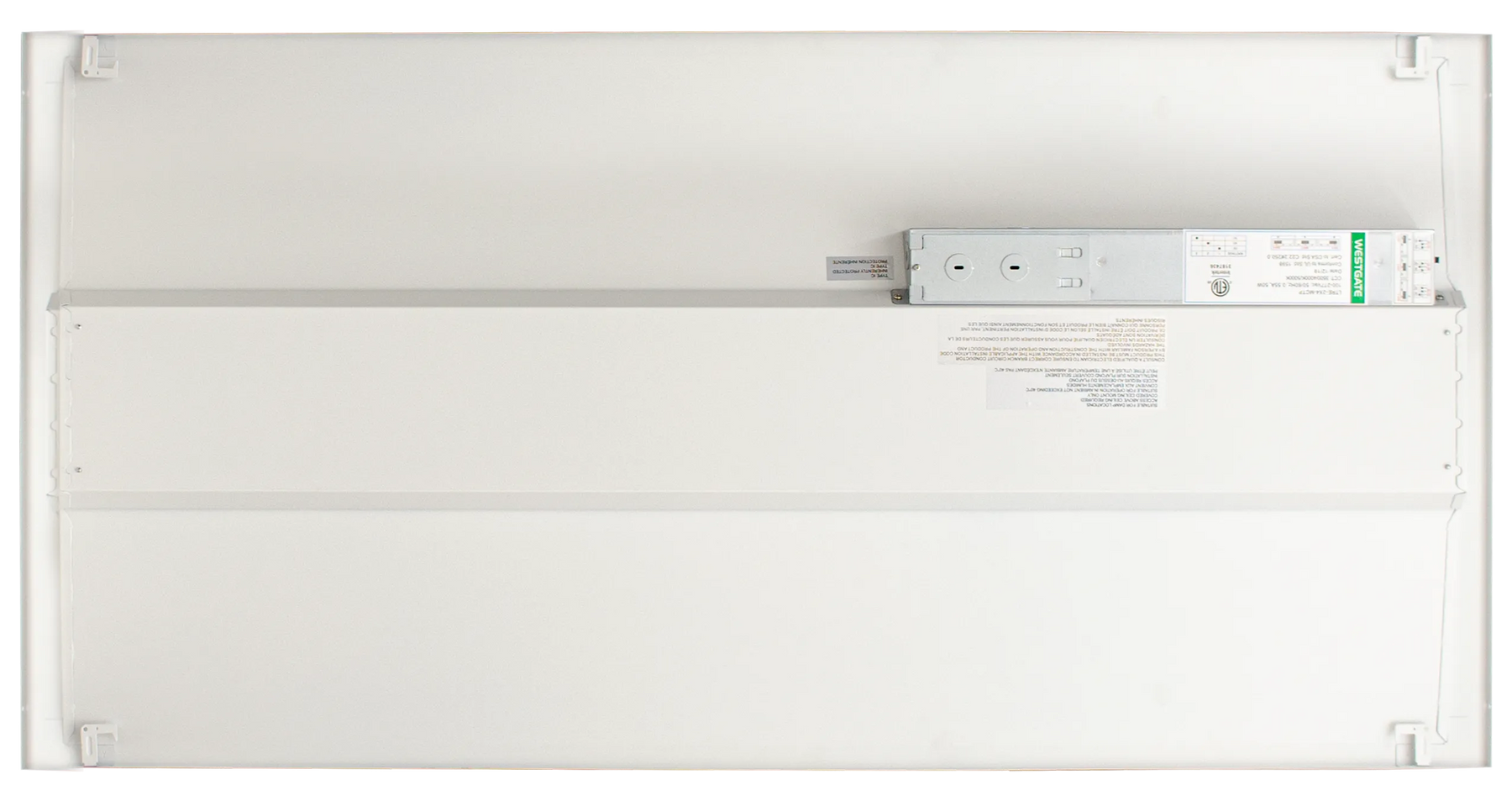 2 x 4 Foot LED Troffer, 6250 Lumen Max, Wattage and CCT Selectable, 120-277V