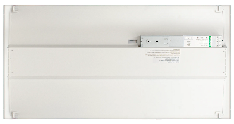 2 x 4 Foot LED Troffer, 6250 Lumen Max, Wattage and CCT Selectable, 120-277V