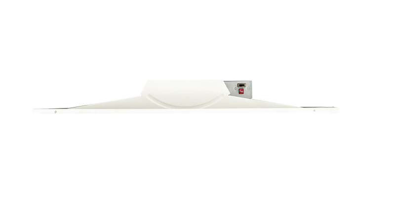 2 x 4 Foot LED Troffer, 6250 Lumen Max, Wattage and CCT Selectable, 120-277V
