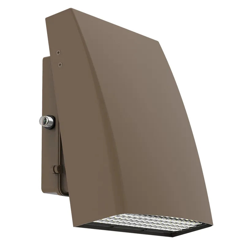LED Adjustable Cutoff Wall Pack, 6250LM Max, Wattage and CCT Selectable, 120-277V, Dark Bronze Finish