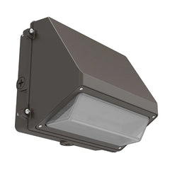 LED Full Cutoff Wall Pack, 5400 Lumen Max, Wattage and CCT Selectable, Adjustable Throw, Integrated Photocell, 120-277V