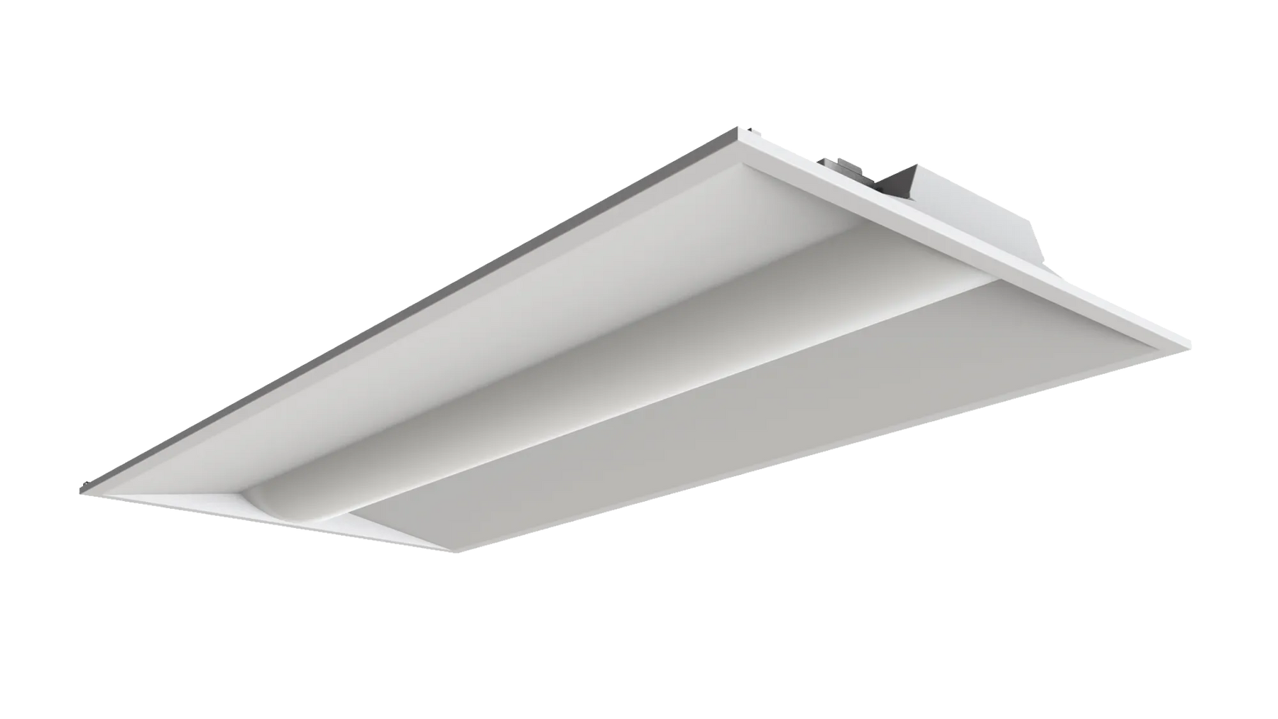 2 x 4 Foot LED Troffer, 6250 Lumen Max, Wattage and CCT Selectable, 120-277V
