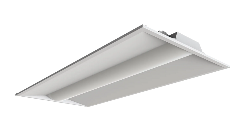 2 x 4 Foot LED Troffer, 6250 Lumen Max, Wattage and CCT Selectable, 120-277V