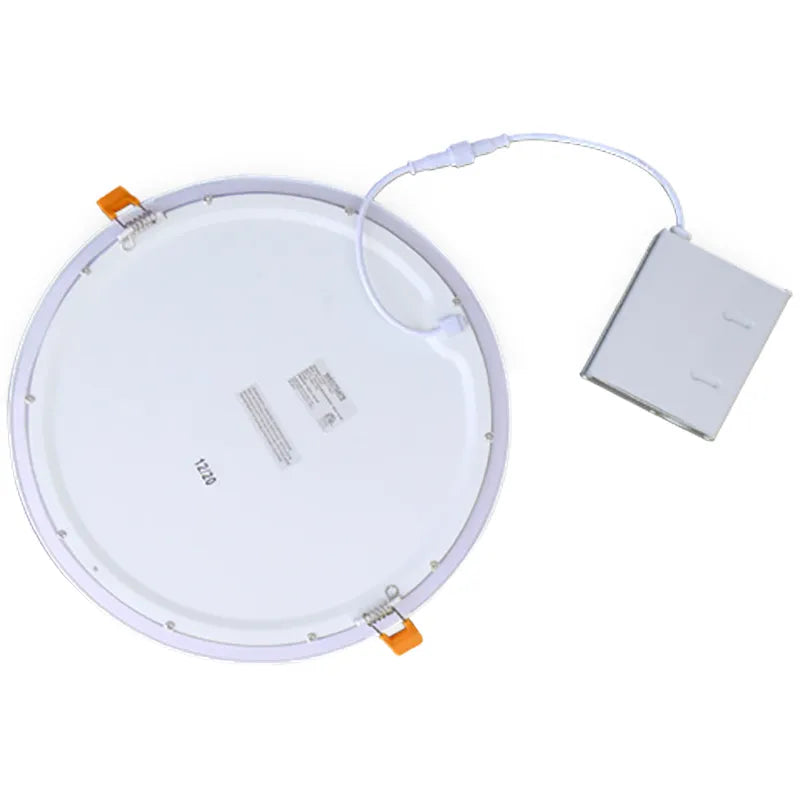 12" Slim Recessed Light, 24W, CCT Selectable, Wet Location, 120V