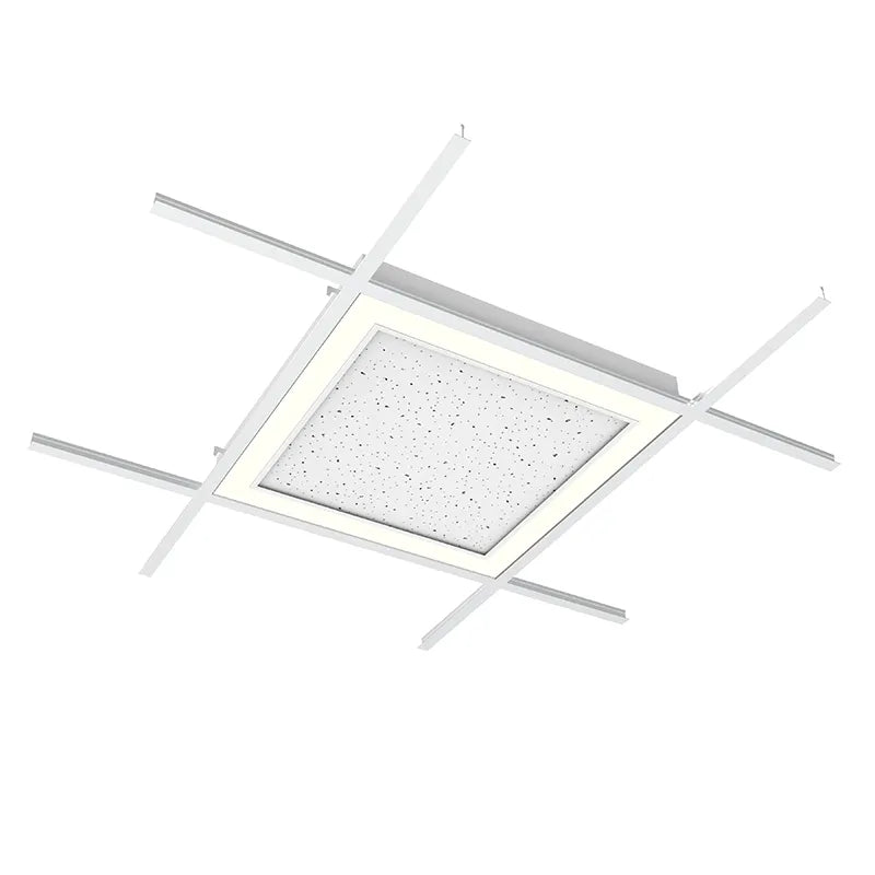 2X2 Square LED Linear Fixture, 8800 Lumen Max, Wattage and CCT Selectable, 120-277V