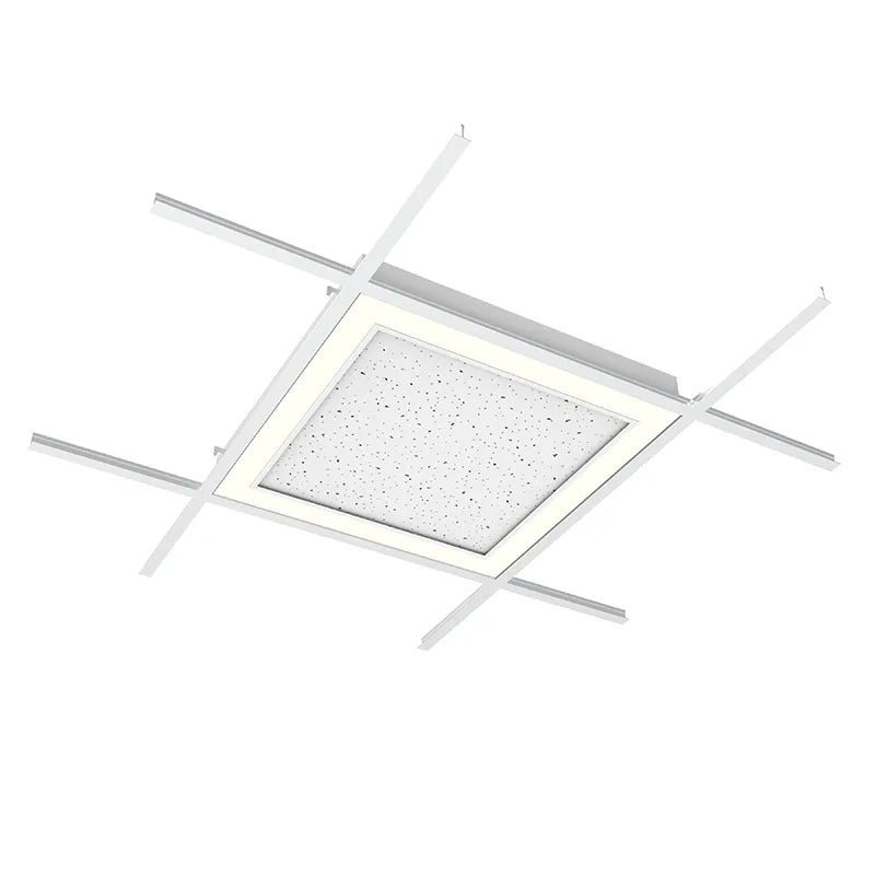 Ld Square Frame 2X2 Square LED Linear Fixture, 8800 Lumen Max, Wattage and CCT ...
