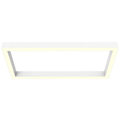 2X4 Square LED Linear Fixture, 13200 Lumen Max, Wattage and CCT Selectable, 120-277V