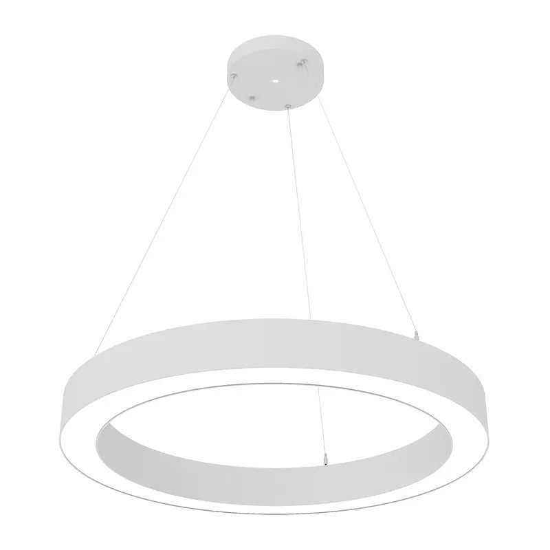 24" LED Up/Down Pendant Light, 4000 Lumen Max, Wattage and CCT Selectable, 120-277V