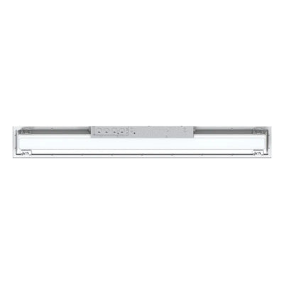 4FT, 6" Wide Slot Recessed Commercial Linear Lights, 4400 Lumen Max, Wattage and CCT Selectable, 120-277V