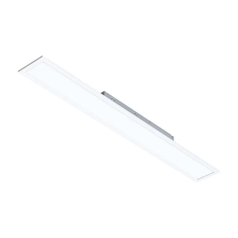 4FT, 6" Wide Slot Recessed Commercial Linear Lights, 4400 Lumen Max, Wattage and CCT Selectable, 120-277V