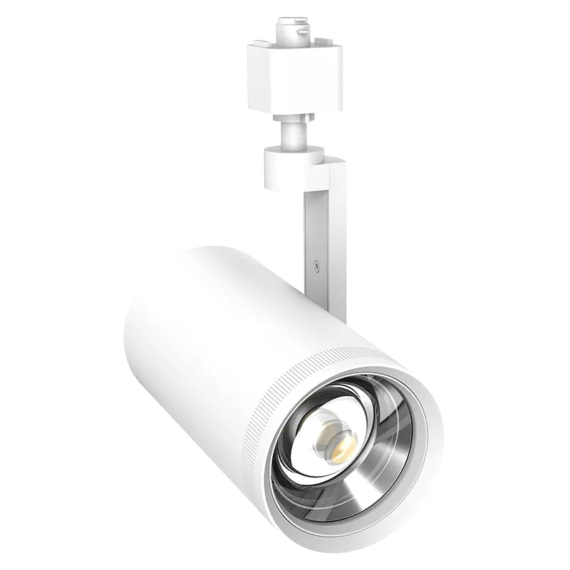 LED Track Head, 1800 Lumen Max, CCT and Wattage Selectable, White or ...