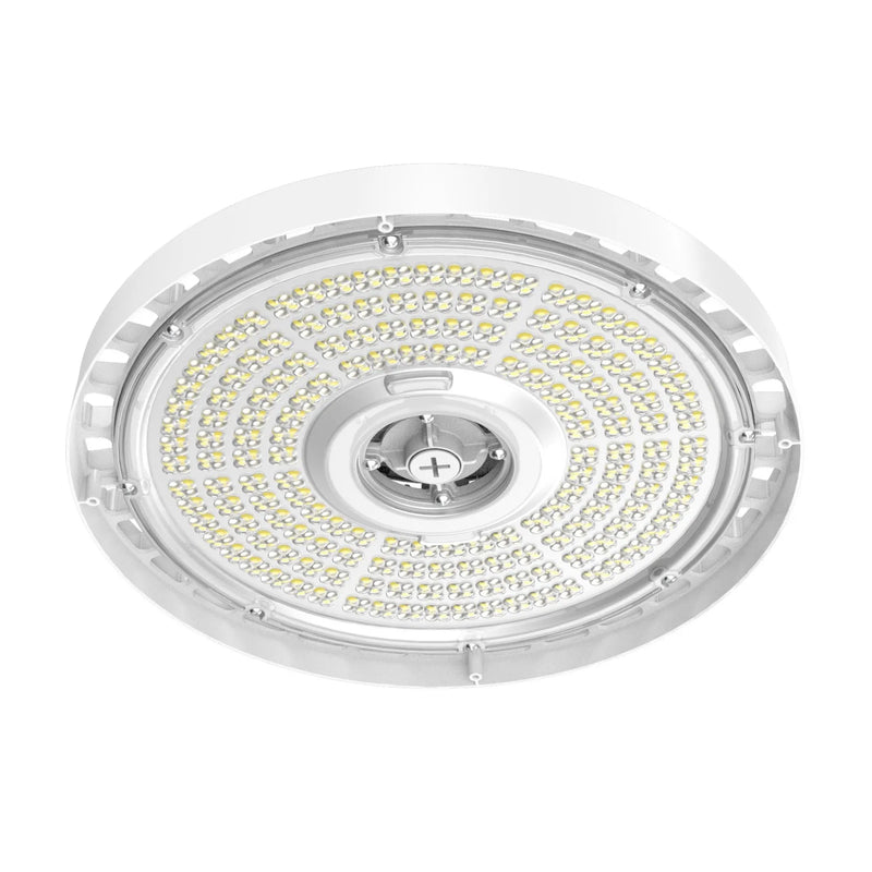 LED UFO High Bay, 21,000 Lumens, Wattage and CCT Selectable, 120-277V, Black or White Finish