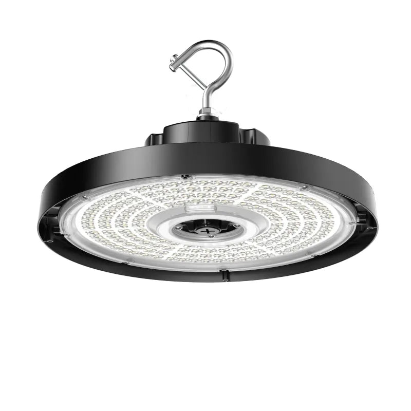 LED UFO High Bay, 21,000 Lumens, Wattage and CCT Selectable, 120-277V, Black or White Finish