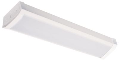 2FT Economy Wrap Light, 1600 Lumens, 20W, CCT Selectable, Sensor Option, 120-277V