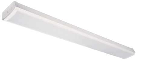 4FT Economy Wrap Light, 3200 Lumens, 40W, CCT Selectable, Sensor Option, 120-277V