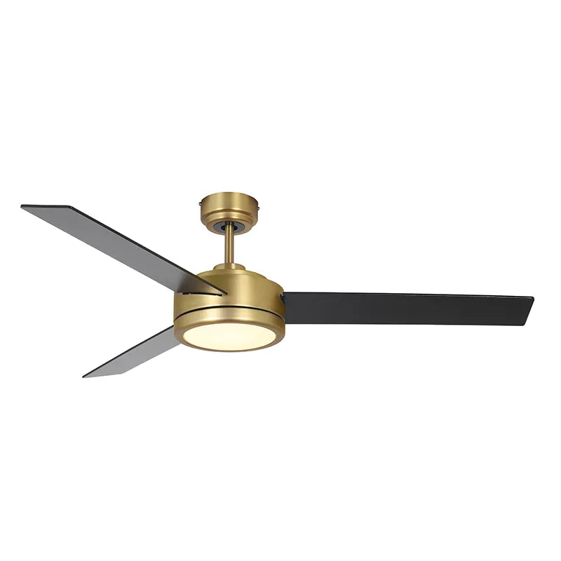 52" 3-Blade Ceiling Fan with Remote, 18W, CCT Selectable, 120V