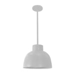 12" Dome Light with Rod Kit, 4000 Lumen Max, Wattage and CCT Selectable, 120V, White, Black or Bronze Finish