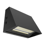 LED Cutoff Wall Pack, 8100 Lumen Max, Wattage and CCT Selectable, Adjustable Throw, Integrated Photocell, 120-277V