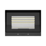 LED Cutoff Wall Pack, 8100 Lumen Max, Wattage and CCT Selectable, Adjustable Throw, Integrated Photocell, 120-277V