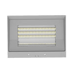 LED Cutoff Wall Pack, 8100 Lumen Max, Wattage and CCT Selectable, Adjustable Throw, Integrated Photocell, 120-277V