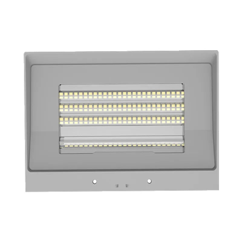 LED Cutoff Wall Pack, 8100 Lumen Max, Wattage and CCT Selectable, Adjustable Throw, Integrated Photocell, 120-277V