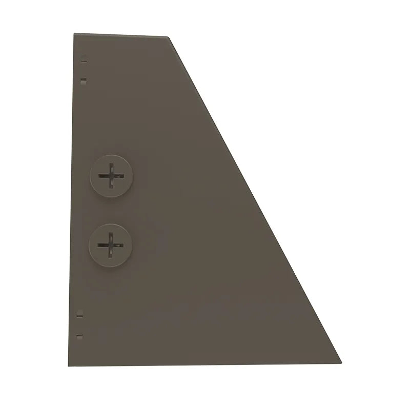LED Cutoff Wall Pack, 8100 Lumen Max, Wattage and CCT Selectable, Adjustable Throw, Integrated Photocell, 120-277V