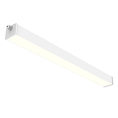8 Foot SCX4 Series LED Linear Surface Mounted Fixture, 16800 Lumen Max, Wattage and CCT Selectable, 120-277V