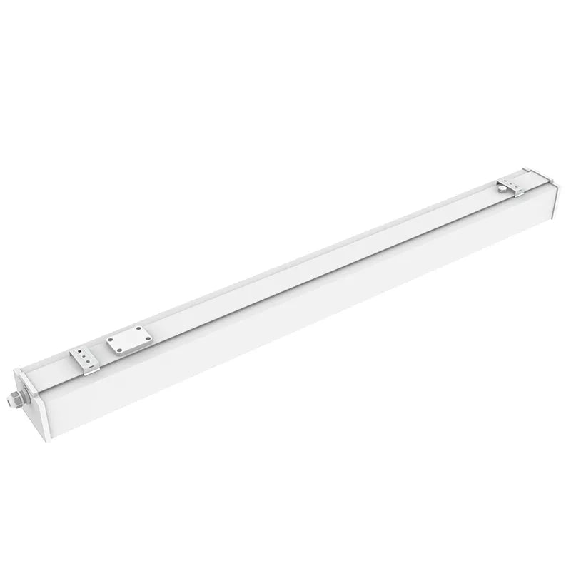8 Foot SCX4 Series LED Linear Surface Mounted Fixture, 16800 Lumen Max, Wattage and CCT Selectable, 120-277V