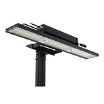 Street light fixture on a white background