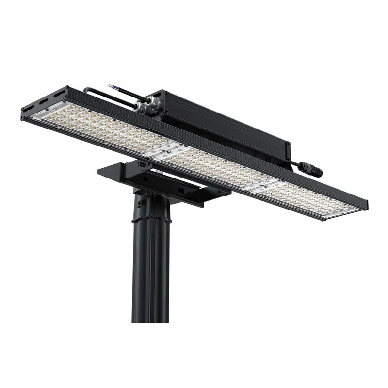 Street light fixture on a white background