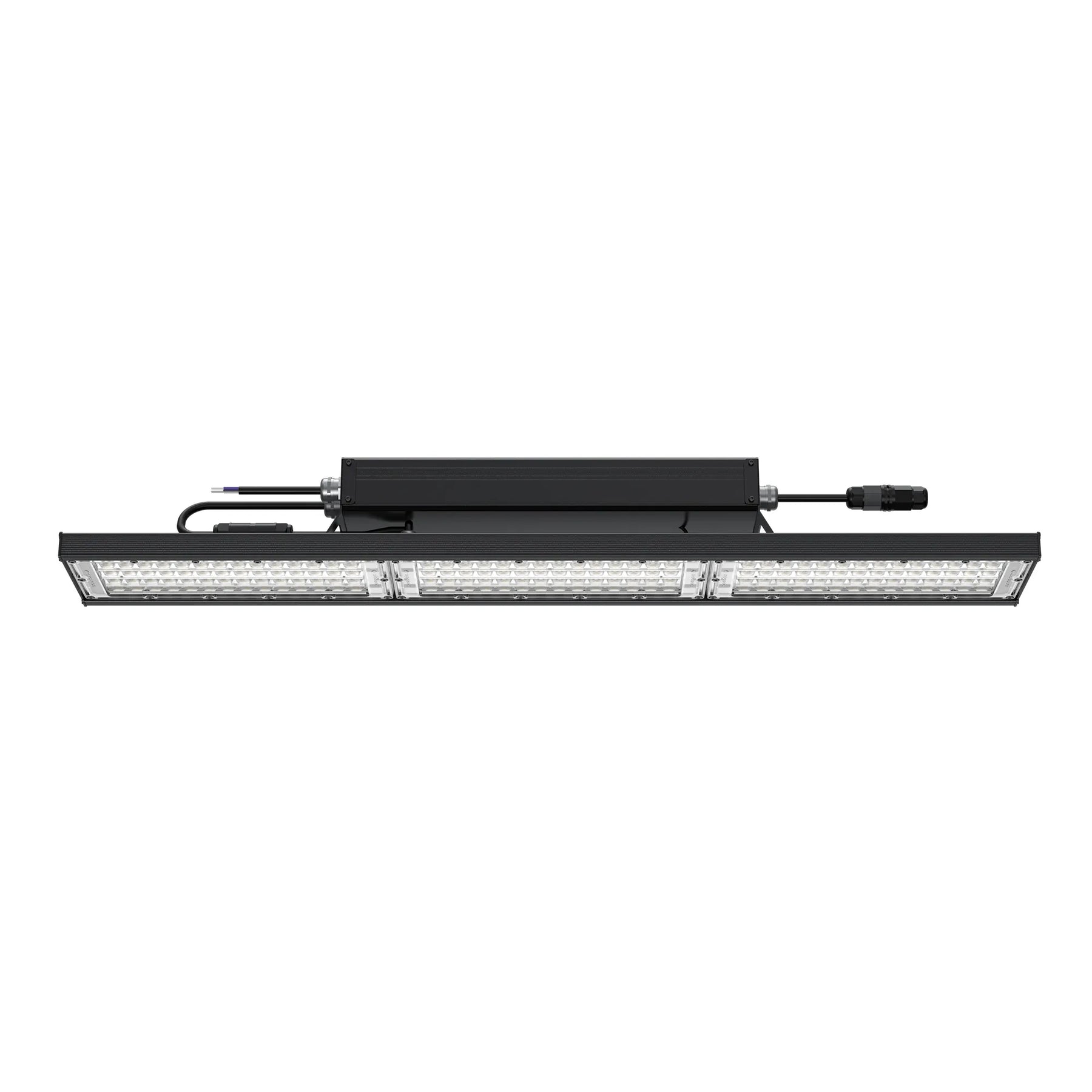 Black LED Commercial light on a white background