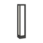 Square LED Bollard, 2,040 Lumen Max, Wattage and CCT Selectable, Regressed All-Lens, 120-277V