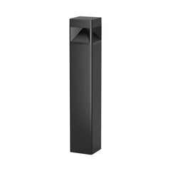 LED Square 4-Zone Quadrant Modular Bollard System, 2,000 Lumen Max, Wattage and CCT Selectable, 120V-277V, Black or Bronze