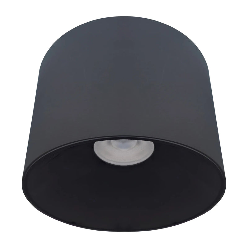 8" LED Cylinder Light, 4000 Lumen Max, Wattage and CCT Selectable,120-277V, Black or White Finish