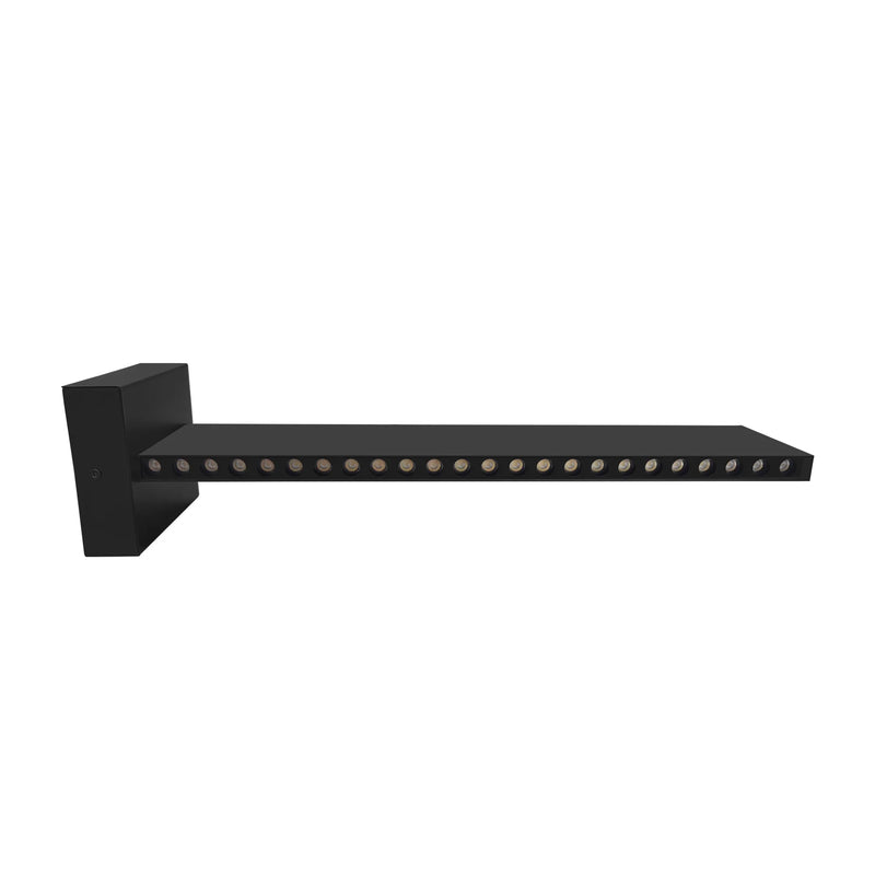 24" Architectural 0.7" Slim Up and Down Wall Sconce, 1800 Lumens, 20W, CCT Selectable, 120V, White and Sandy Black Finish24