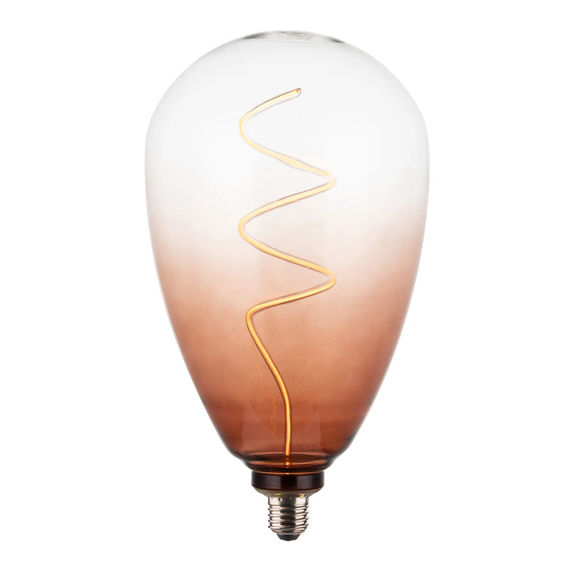 Tear Drop 7in Dia. Decorative Pendant Lamp with E26 Base