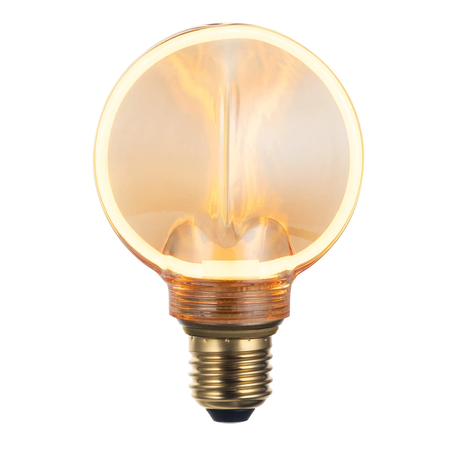 Round Form 3.2in Dia. Decorative Pendant Lamp with E26 Base