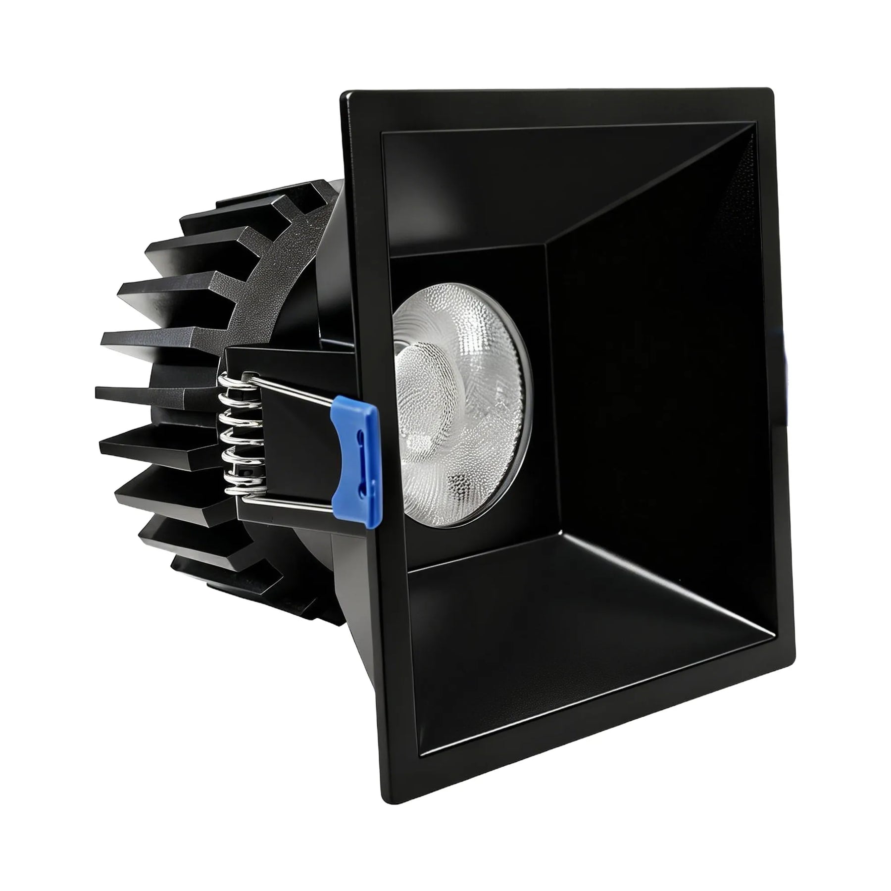 3" LED Square Recessed Light, 1476 Lumen Max, Wattage and CCT Selectable, 120V, White or Black