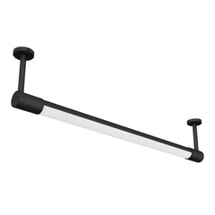 6FT LED Rotatable Sign Light, 3720 Lumens, 40W, CCT Selectable, 80 Degree Beam Angle, 120-277V, Black or White Finish