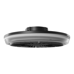 LED Round Canopy Light, 14,125 Lumen Max, Wattage and CCT Selectable, 120-277V or 480V, Integrated Photocell, Bronze or White Finish