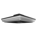 LED Square Canopy Light, 14,348 Lumen Max, Wattage and CCT Selectable, 120-277V or 480V, Integrated Photocell, Bronze or White Finish