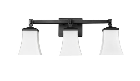 Vanity Light, Sonorra Collection, Matte Black, 120V
