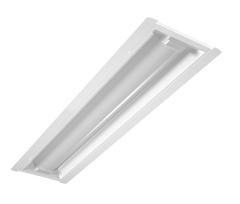 1x4 LED Retrofit Troffer, 4156 Lumen Max, Wattage and CCT Selectable, 120-277V